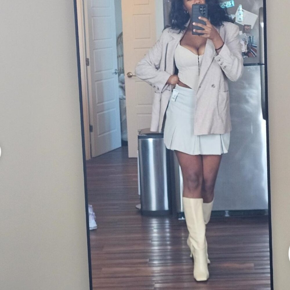 Sam Edelman Cream, Beige Boots, New